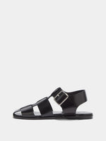 Whit Leather Sandals - Image 1