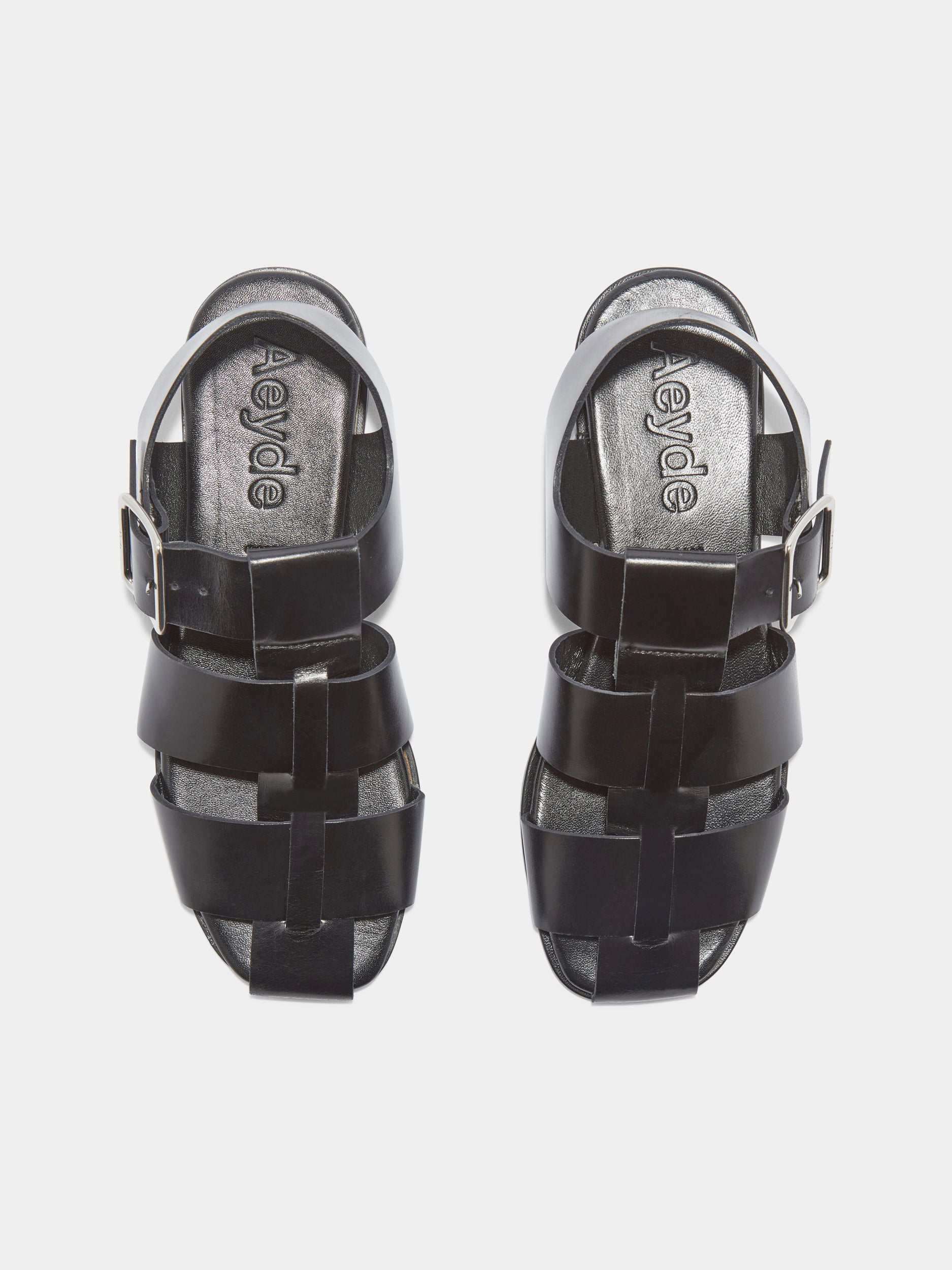 Whit Leather Sandals - Image 5