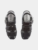 Whit Leather Sandals - Image 5