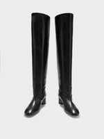 Willa Leather Over-Knee Boots - Image 5