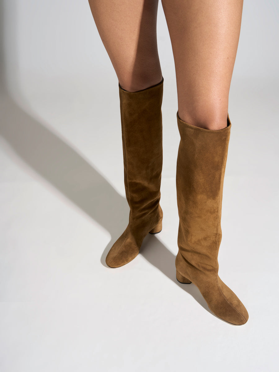 Willa Suede Knee-High Boots