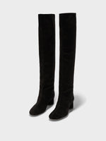 ロングブーツ AEYDE Willa suede boots Willa Leather Over-Knee Boots – Aeyde