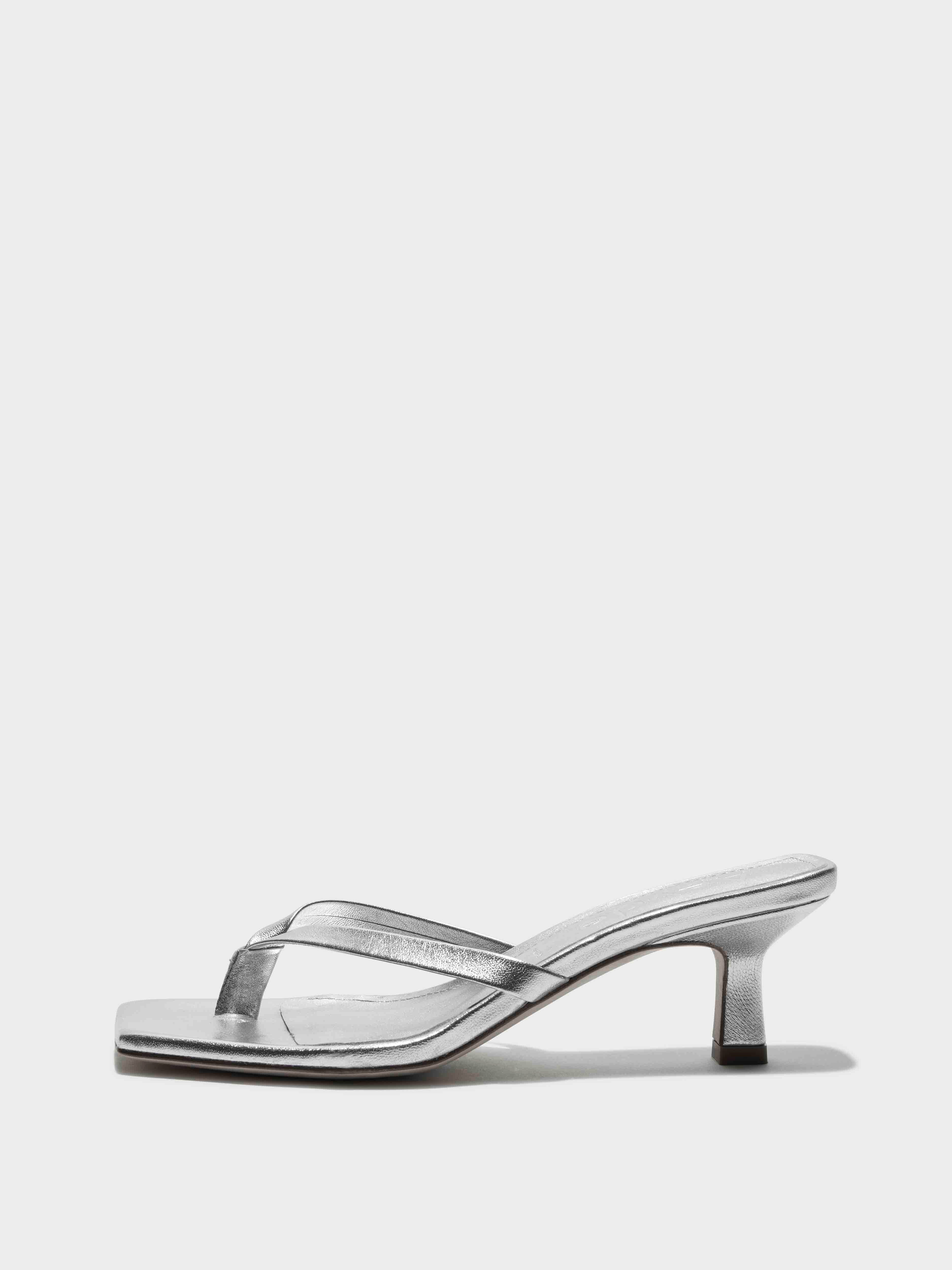 Wilma Leather Thong Sandals - Image 1