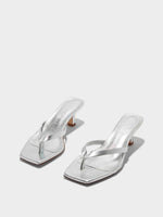 Wilma Leather Thong Sandals - Image 2