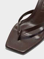 Wilma Leather Thong Sandals - Image 4