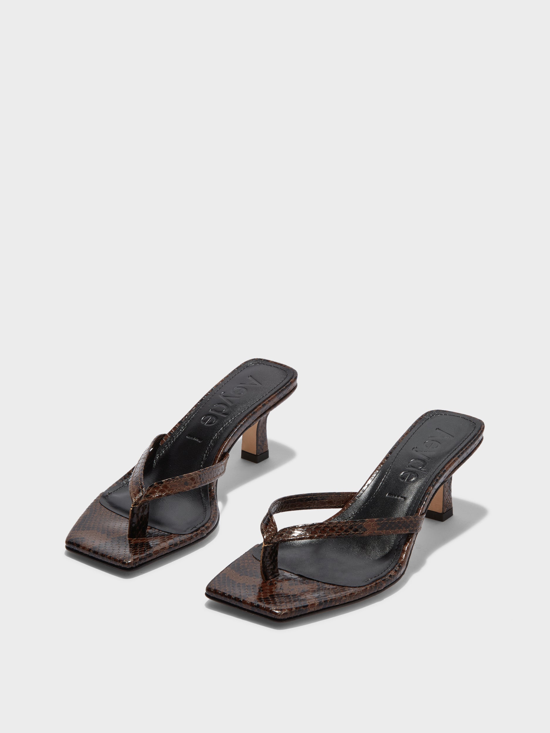Wilma Leather Thong Sandals - Image 2