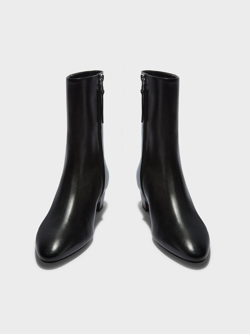 Yasmin Leather Ankle Boots