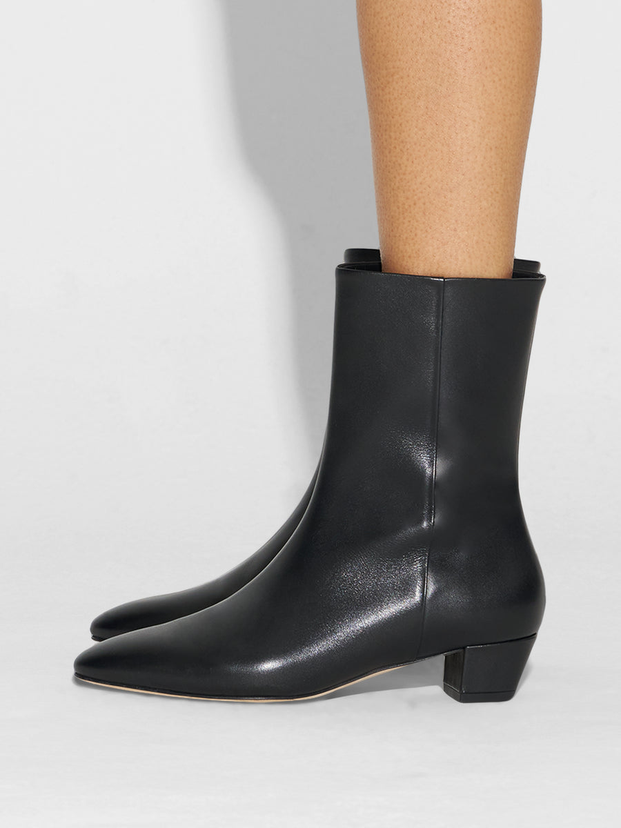 Yasmin Leather Ankle Boots