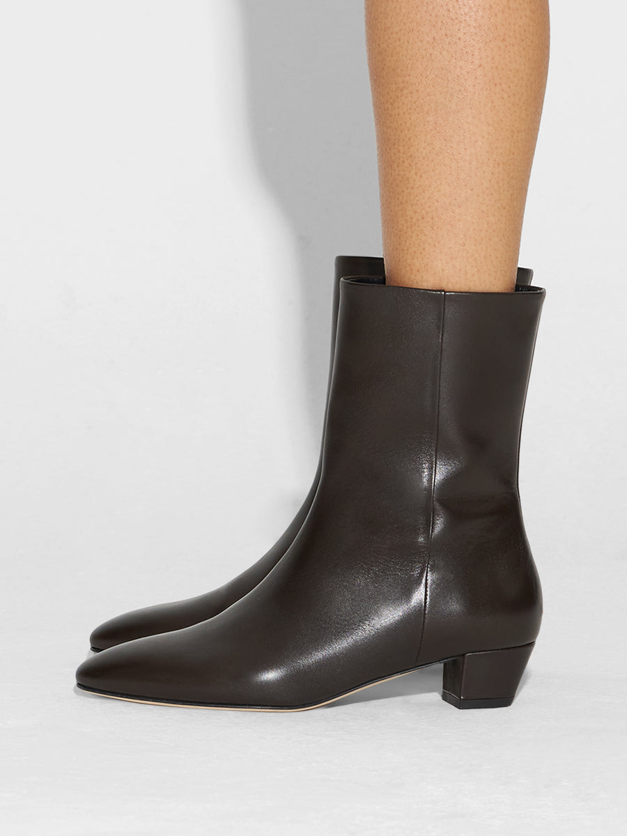 Yasmin Leather Ankle Boots
