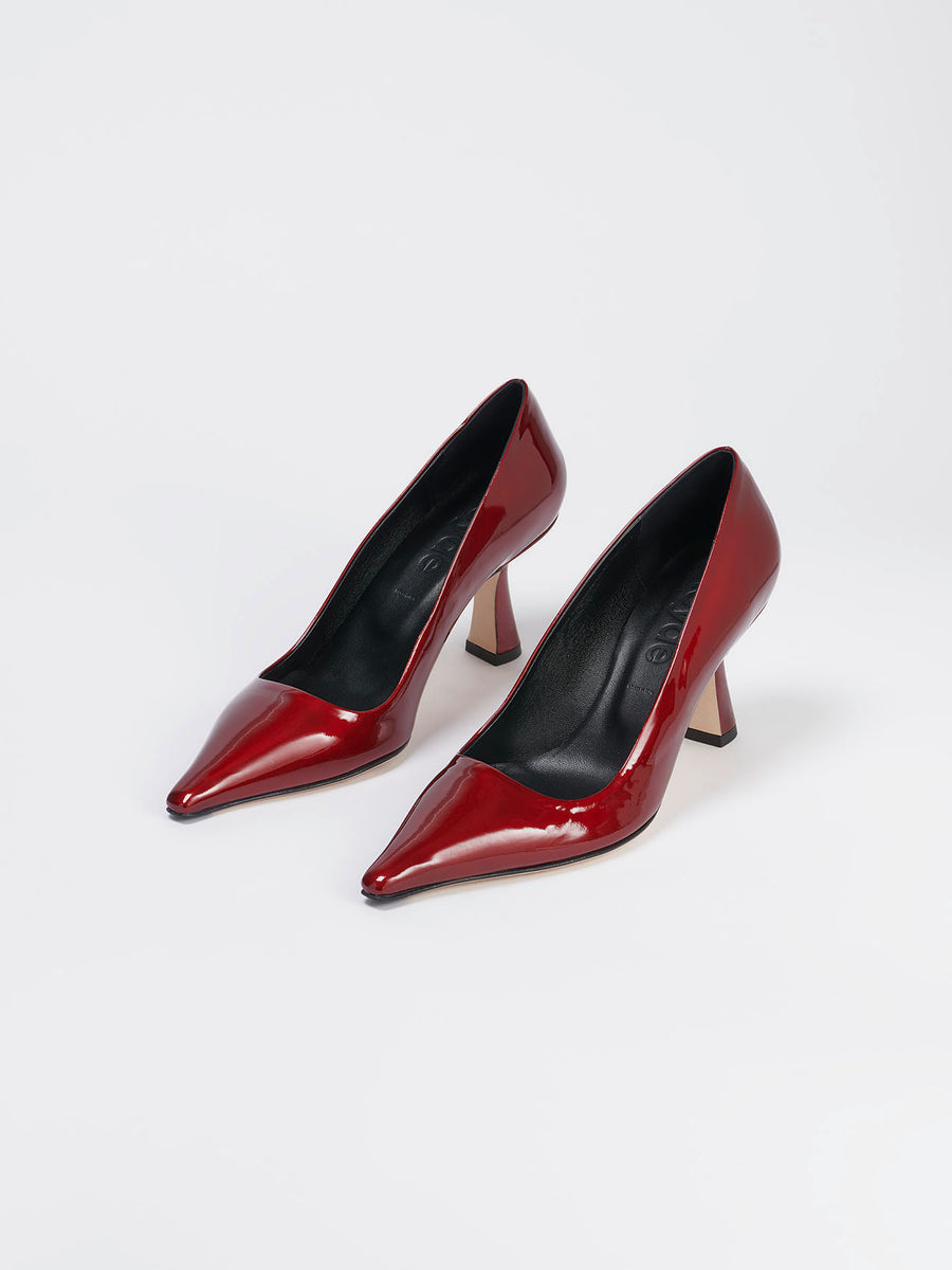 Zandra Red Patent