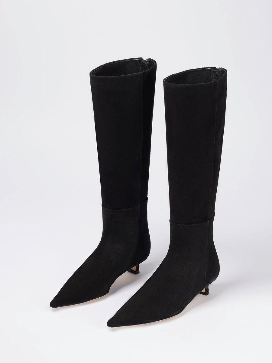 Zazie Suede Knee-High Boots