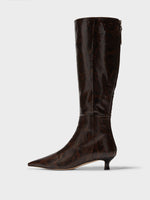 Zazie Leather Knee-High Boots - Image 1