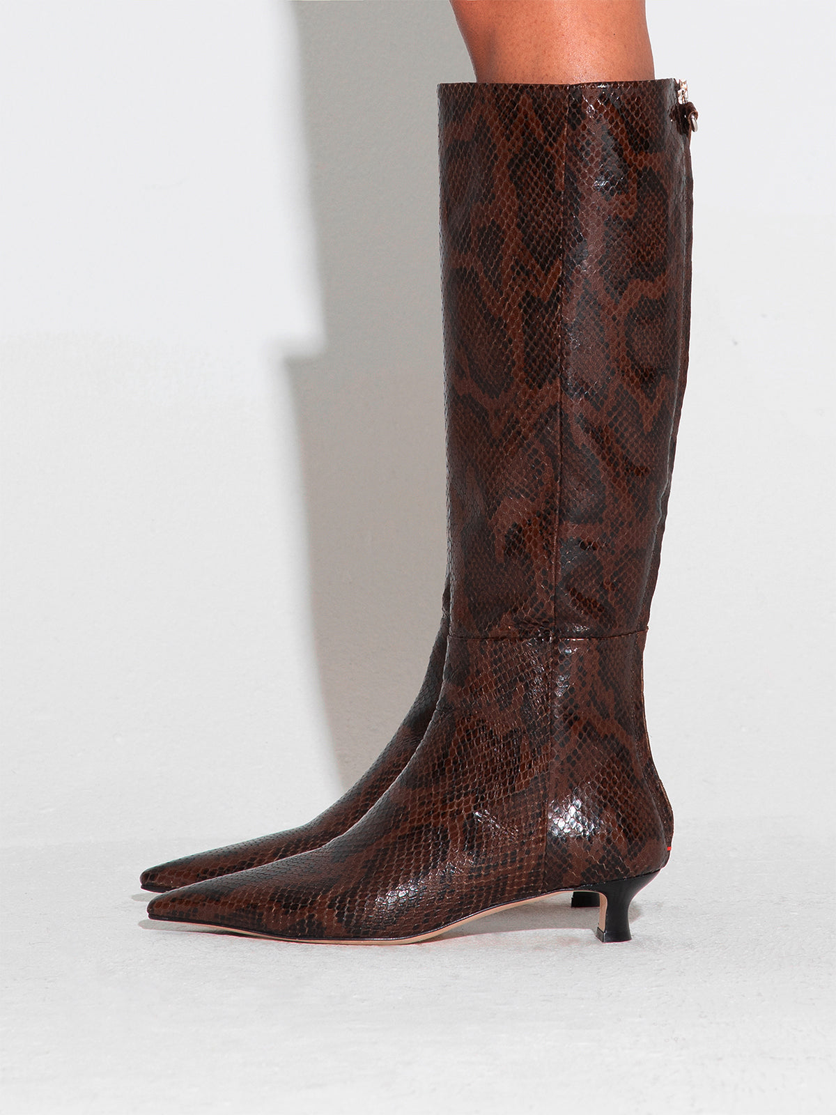 Zazie Leather Knee-High Boots - Image 6