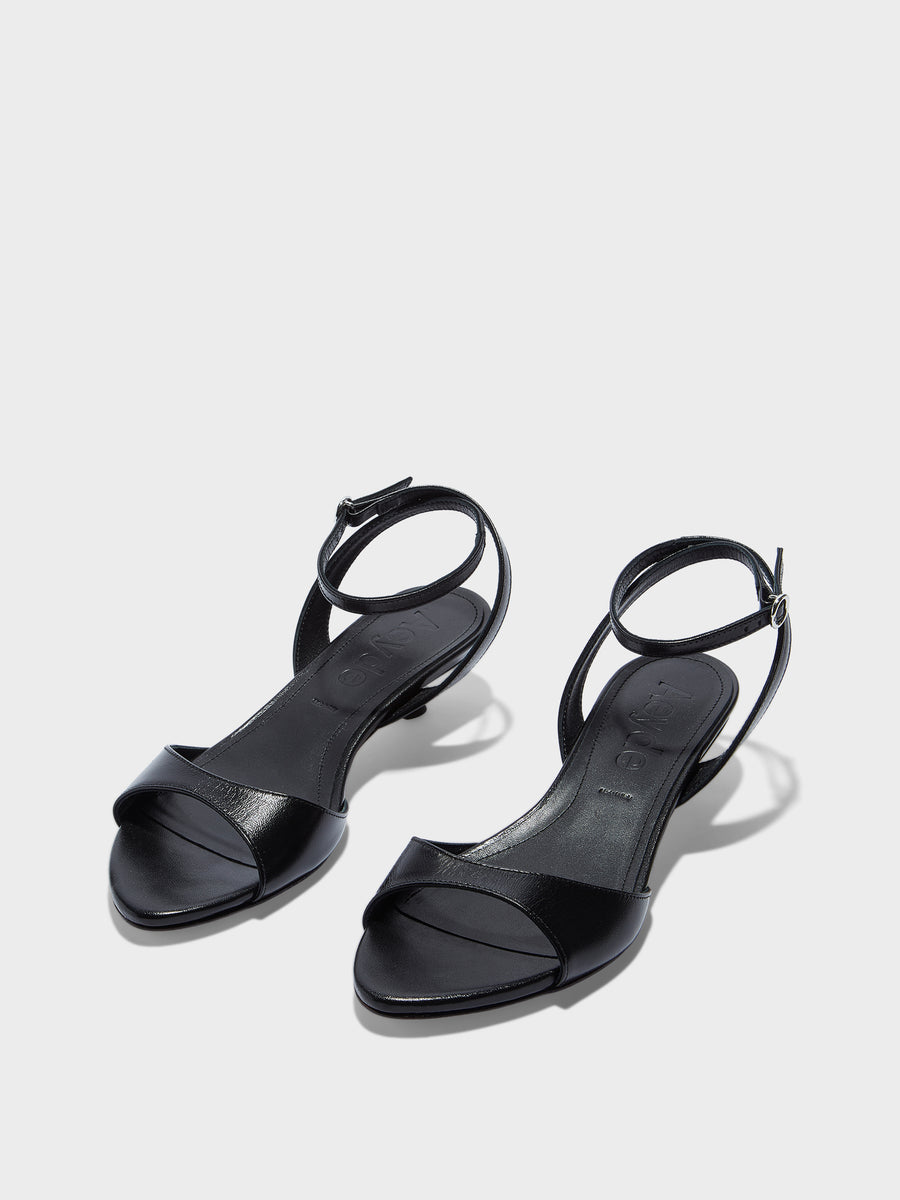 Zelia Kitten-Heel Sandals