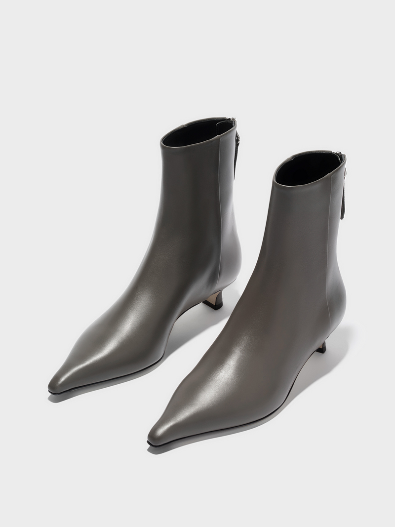 Zoe Leather Ankle Boots