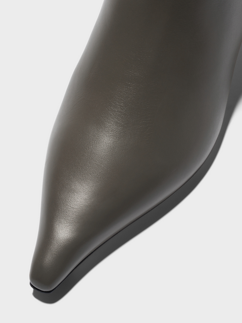 Zoe Leather Ankle Boots