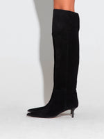 Zsazsa Suede Over-Knee Boots - Image 6