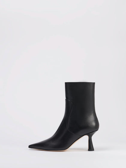 Aeyde | ZURI Black High Ankle Boot