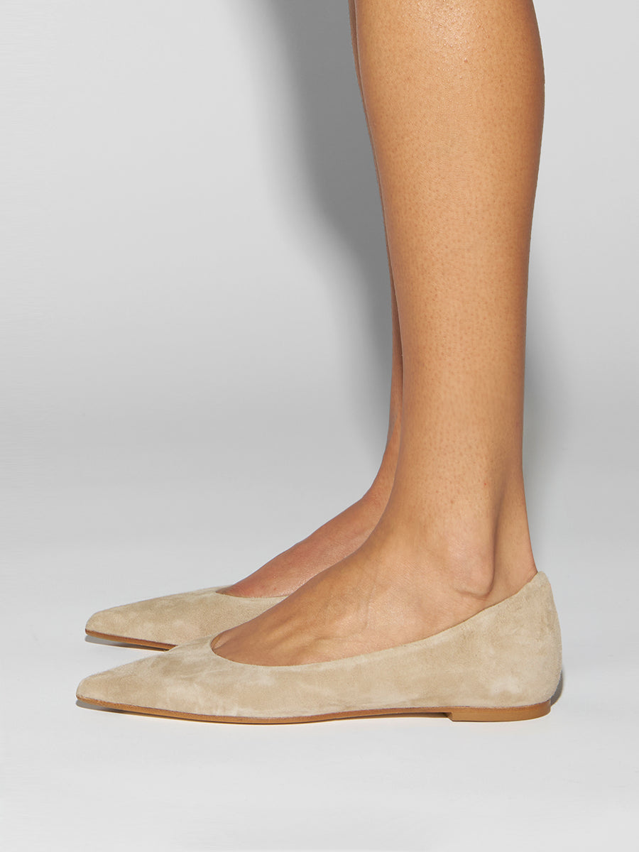 Cassy Suede Ballet Flats
