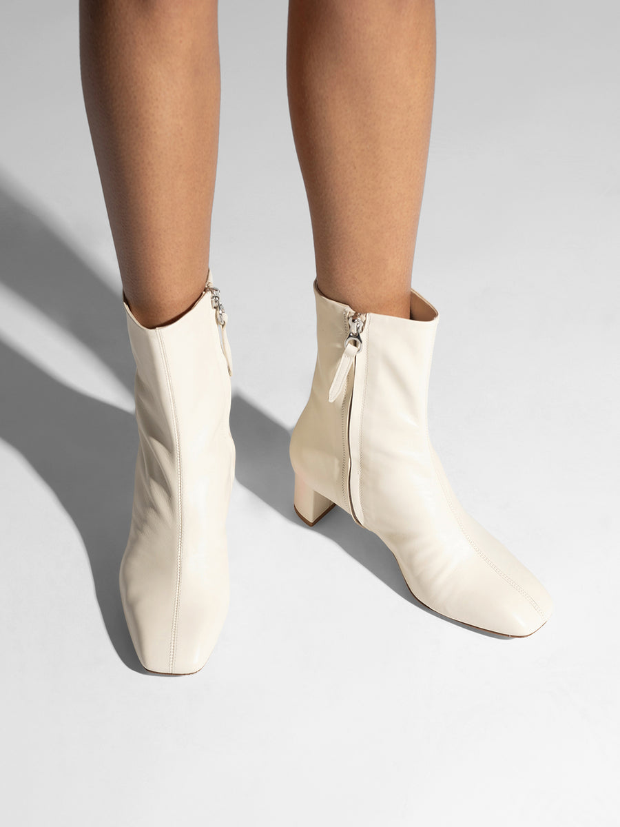 Millie Leather Ankle Boots