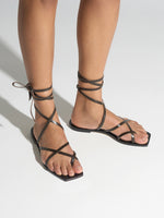 Norah Leather Sandals - Image 2