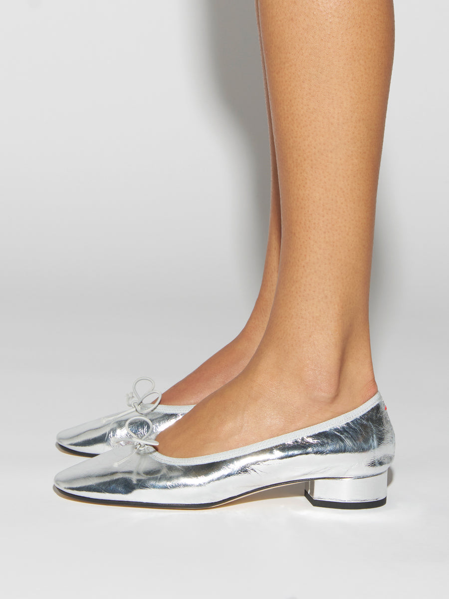 Onda Crackle Ballet Flats