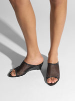 Suzanne Mesh Wedge Sandals - Image 2