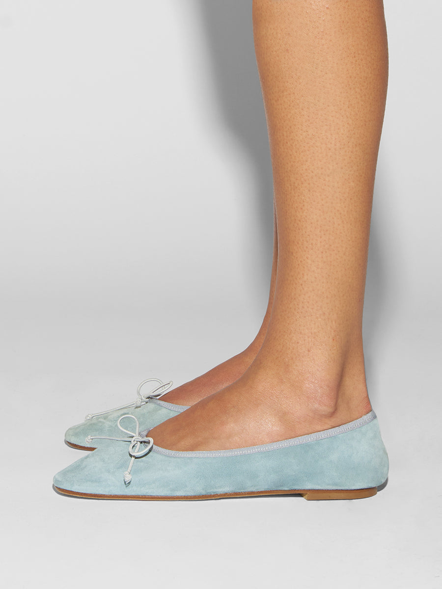 Tiby Suede Ballet Flats