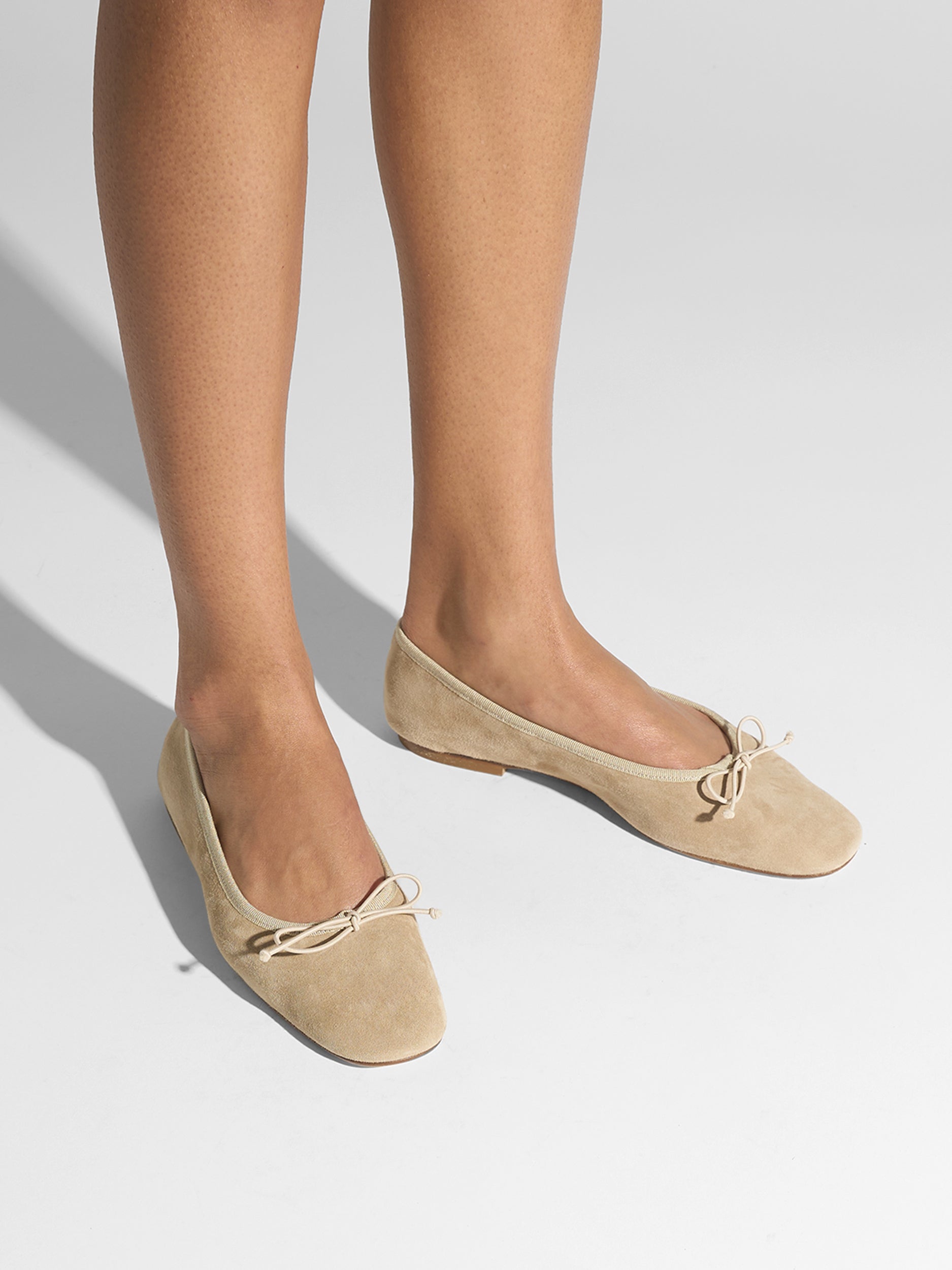 Tiby Suede Ballet Flats - Image 2