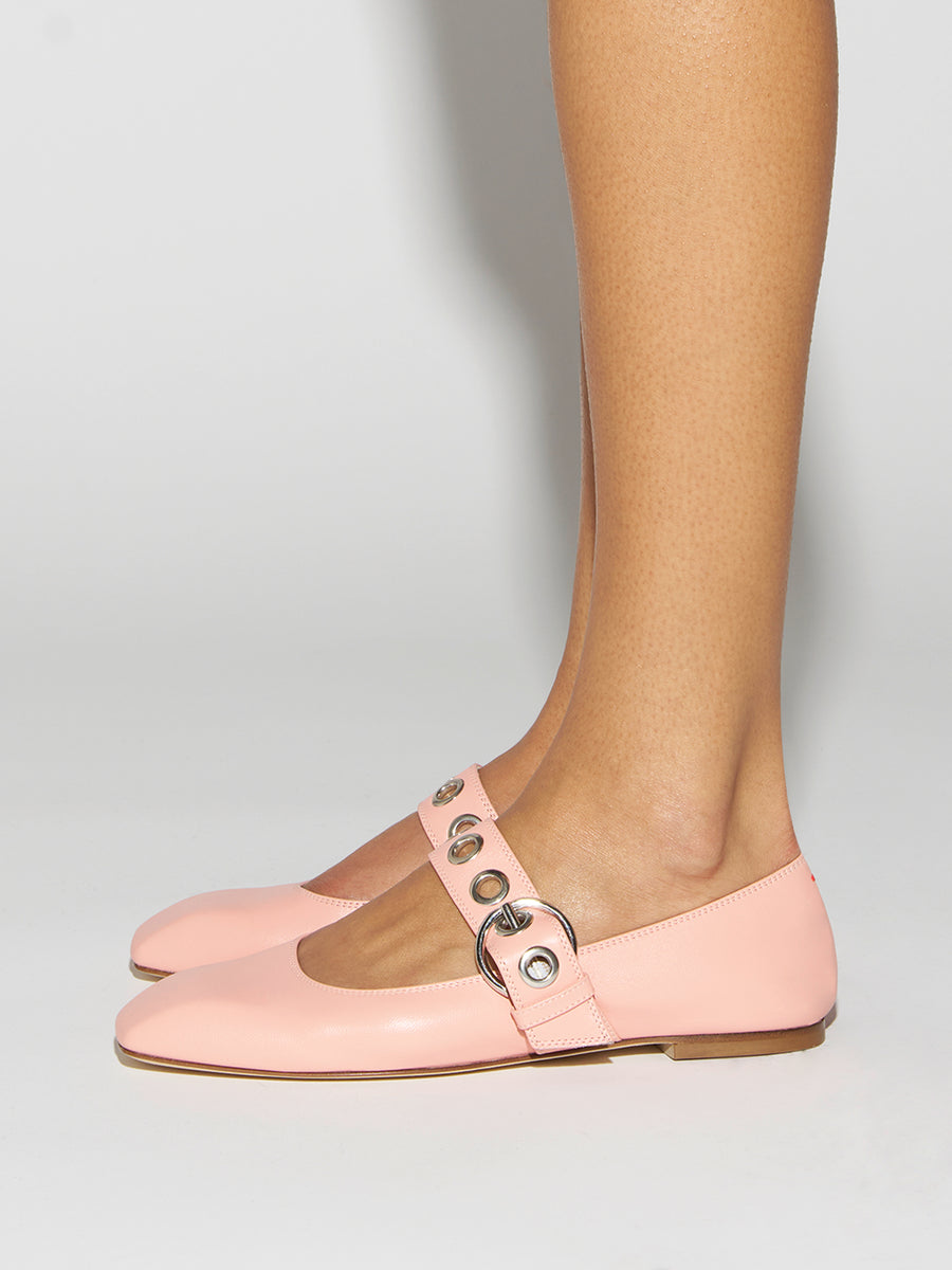 Uma Eyelet Mary-Janes