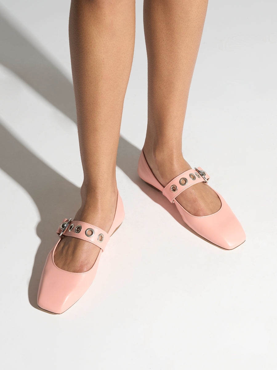 Uma Eyelet Mary-Janes