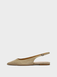 Annora Suede Slingback Flats