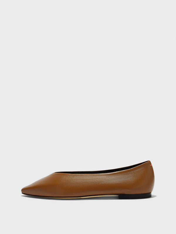 Betty Square-Toe Ballet Flats