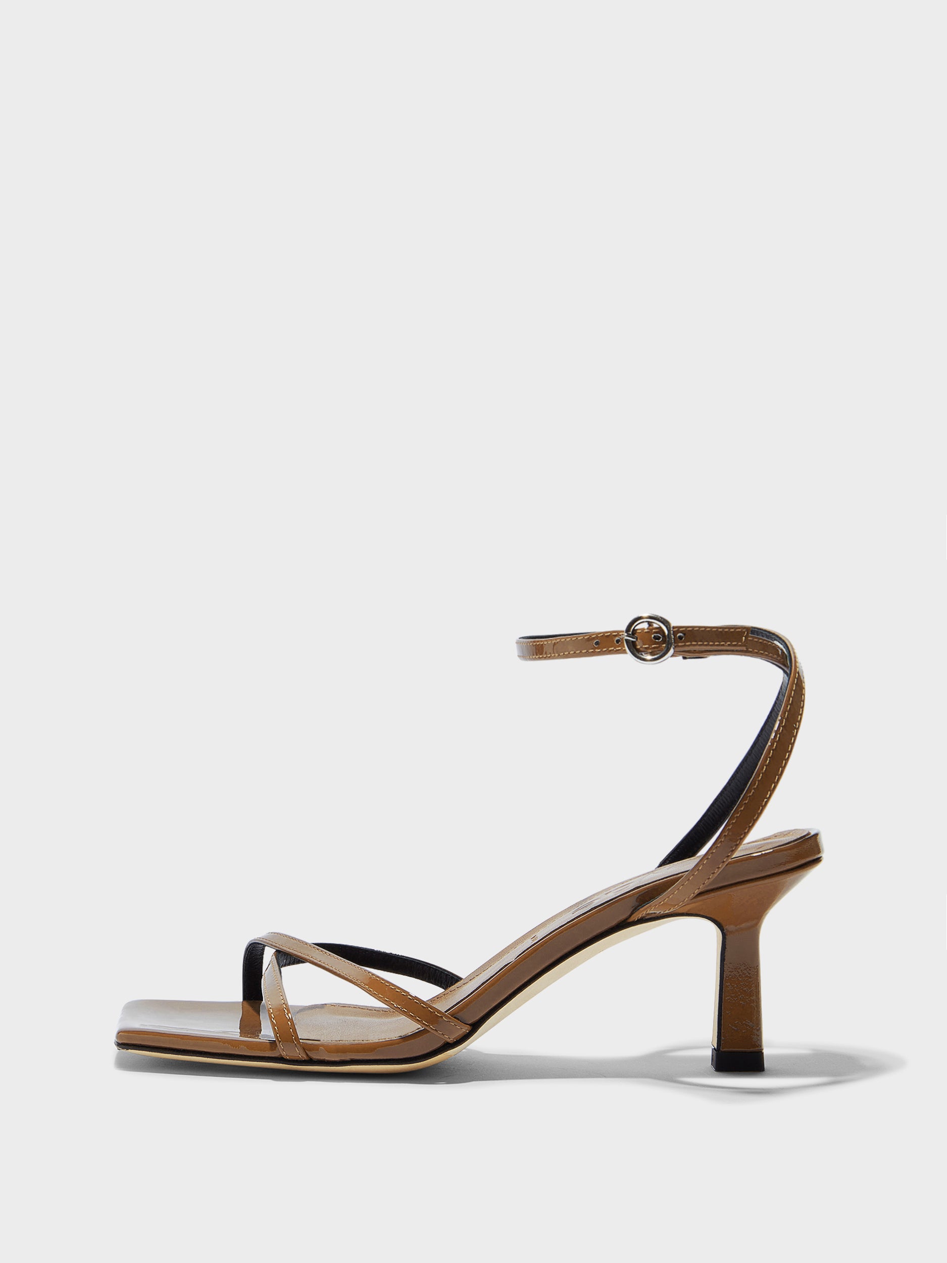 Edith Patent Leather Sandals - Image 1
