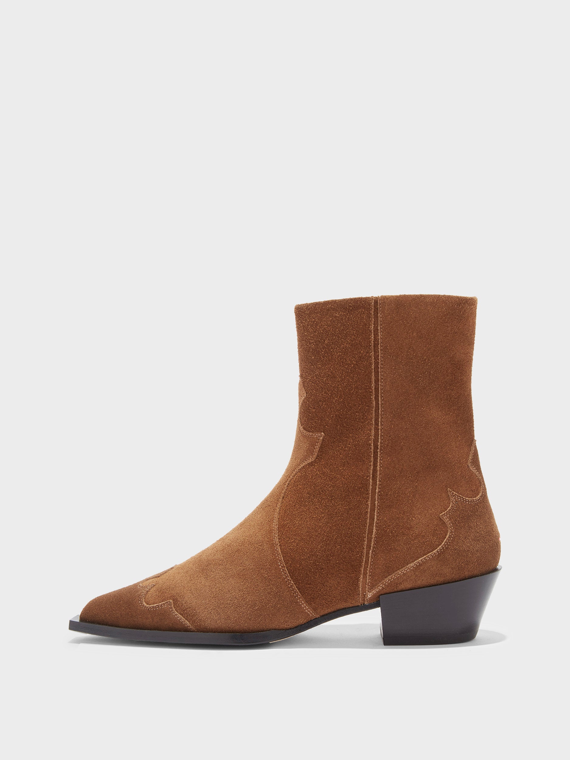 Hester Suede Ankle Boots - Image 1