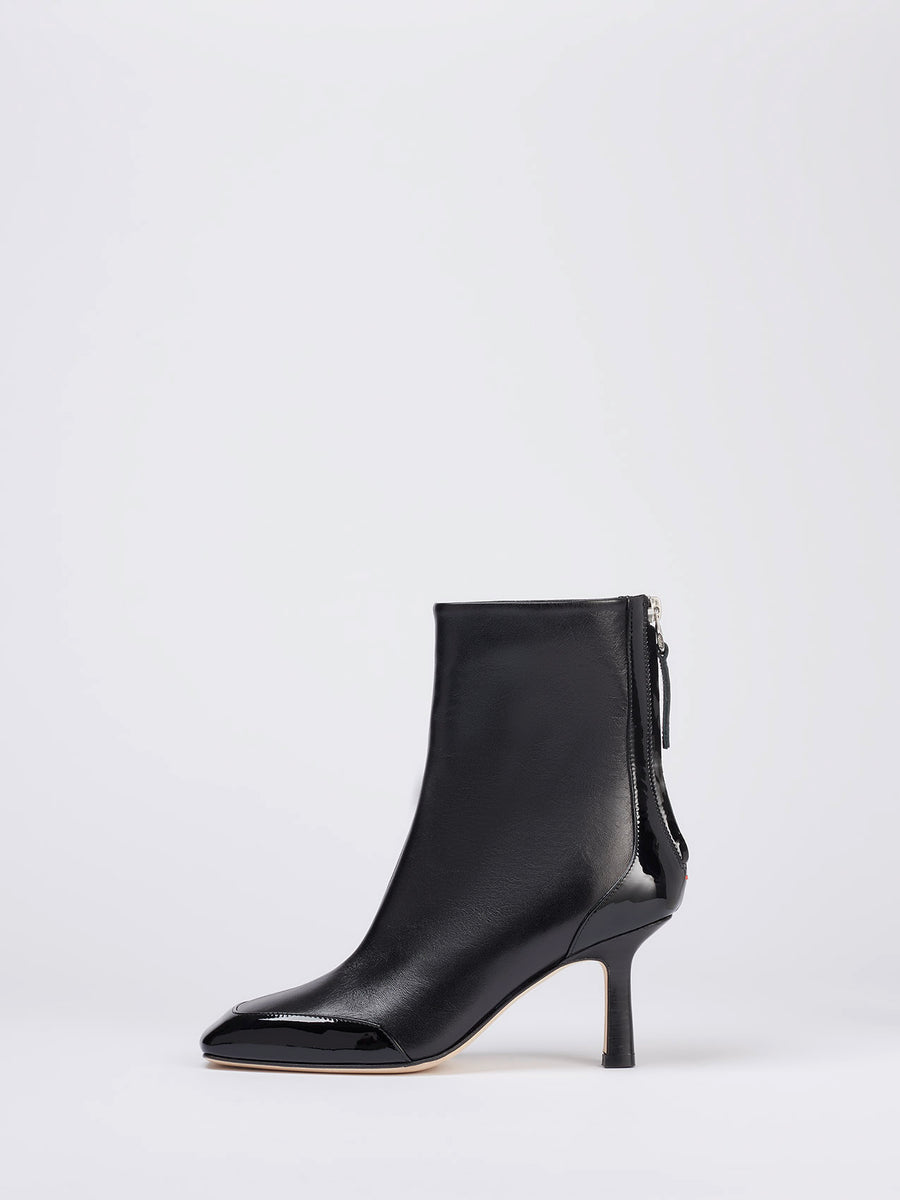 Lily Black Nappa/Patent