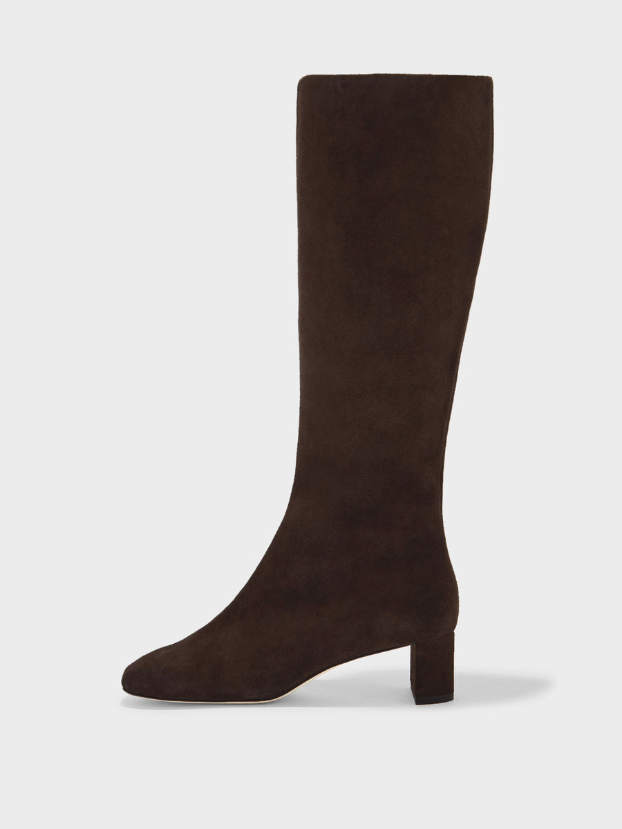 Marty Suede Knee-High Boots