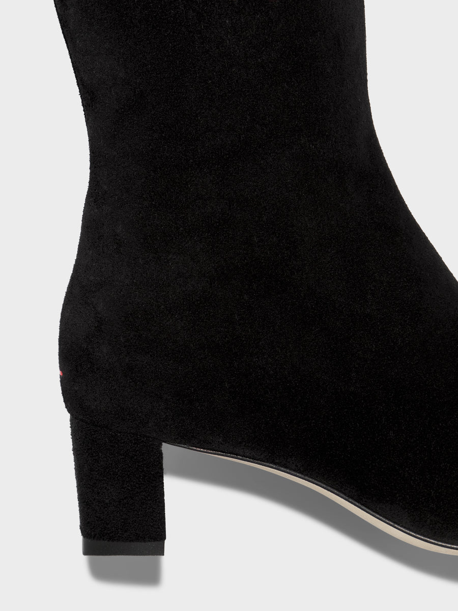 Marty Suede Knee-High Boots
