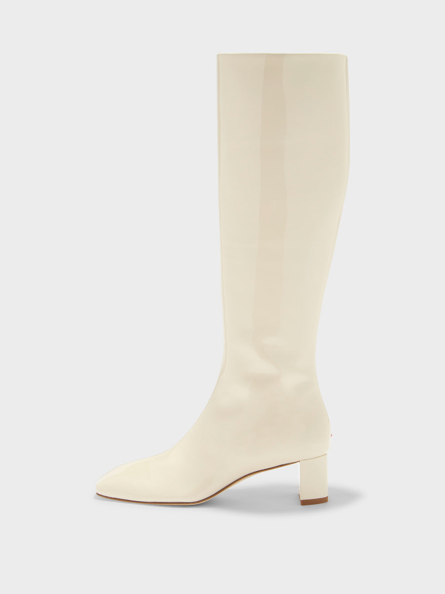 Marty Patent Knee-High Boots
