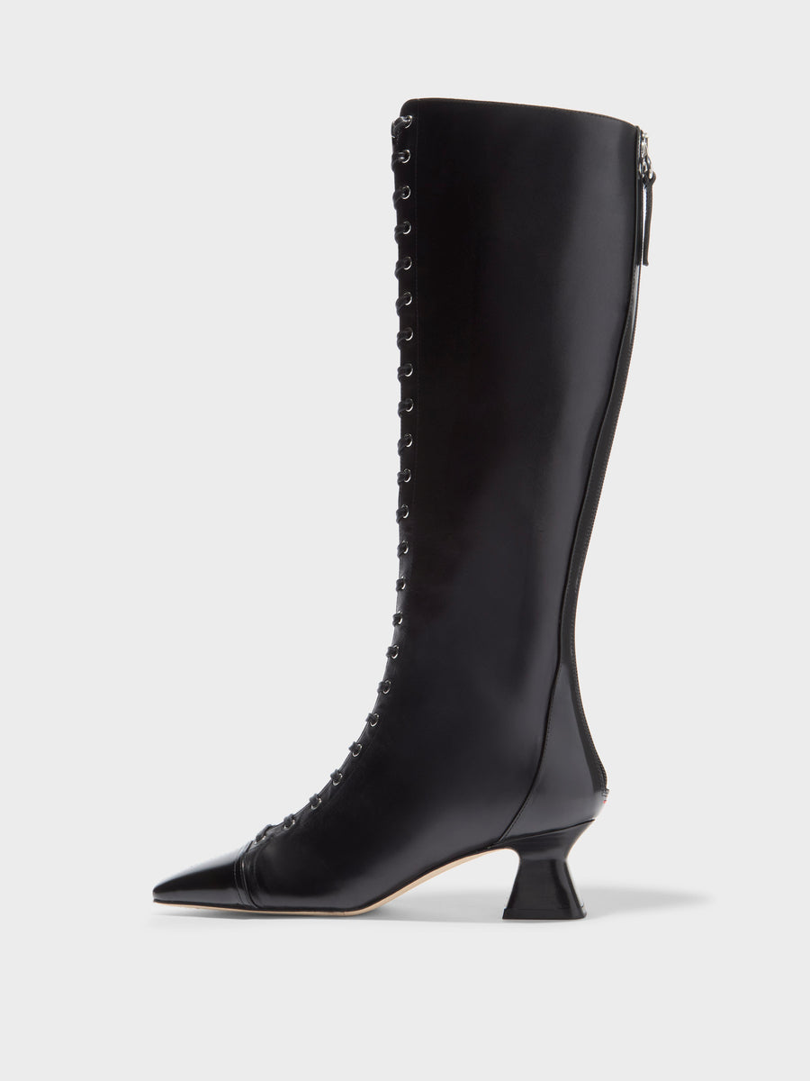 Mavis Lace-Up High Boots