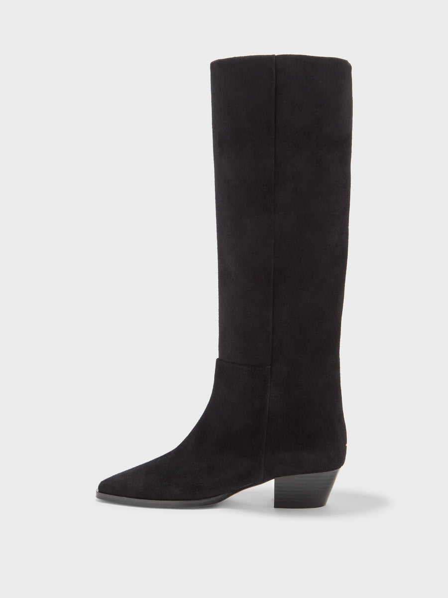 Medea Suede Knee-High Boots