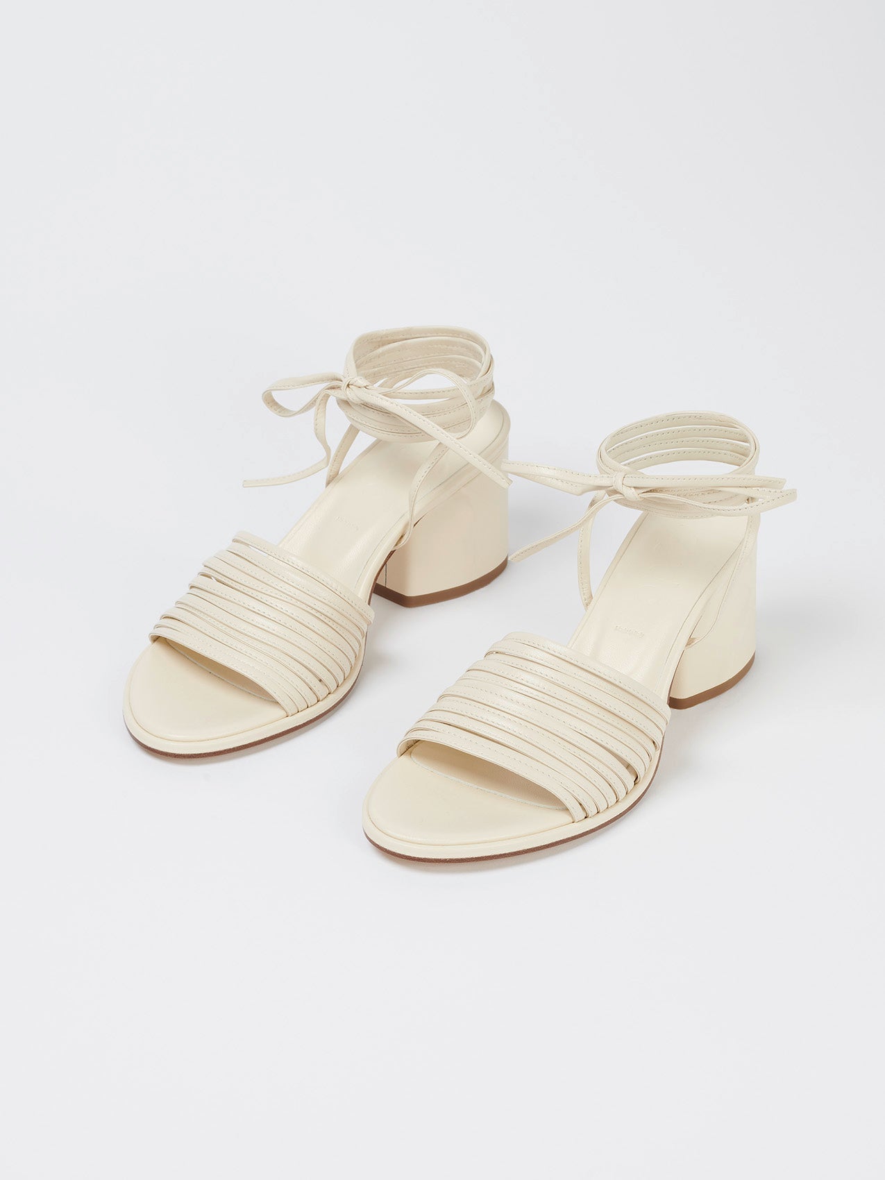 Natania Leather Lace-Up Sandals - Image 2