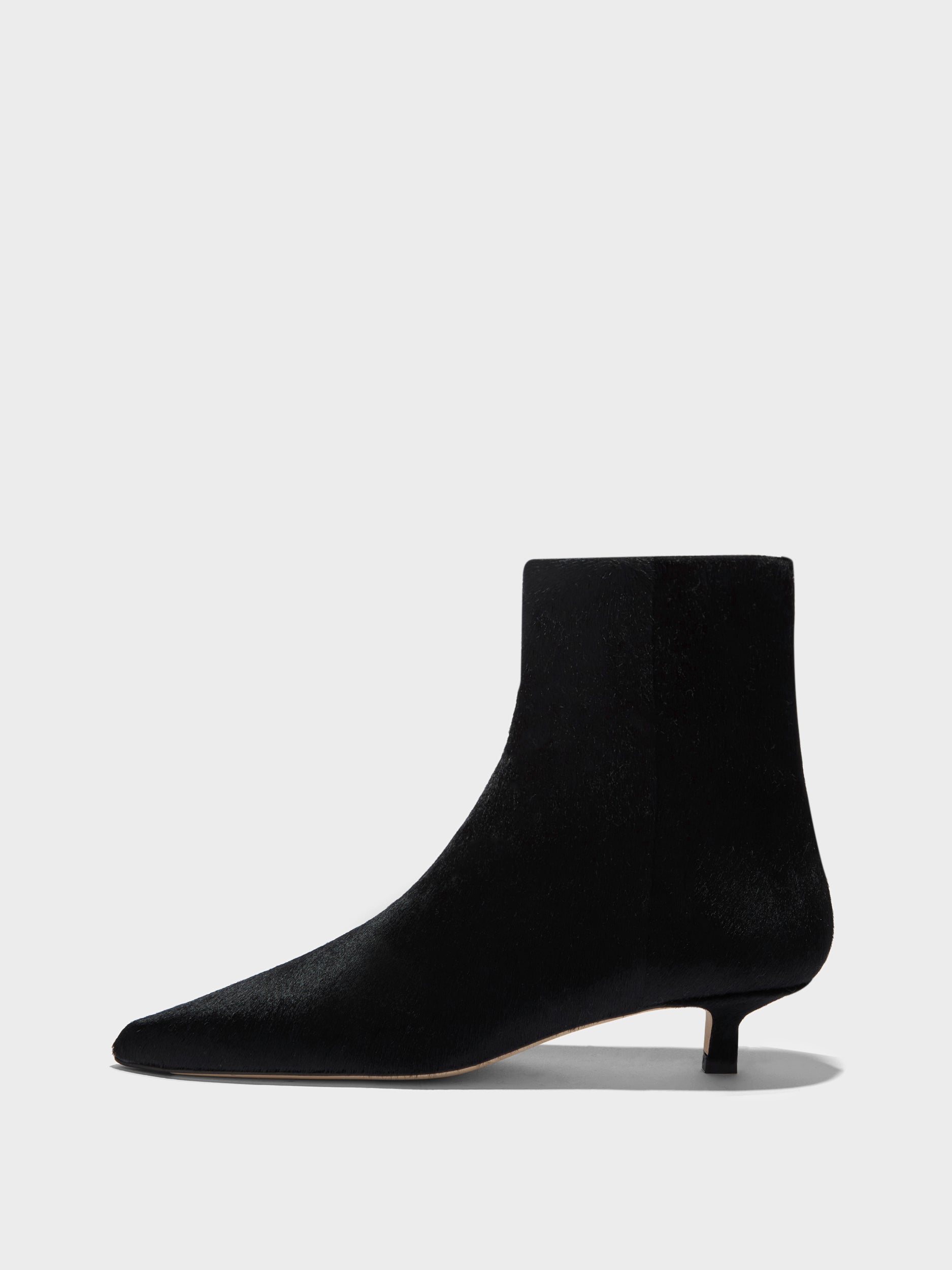 Sofie Ponyhair Ankle Boots - Image 1
