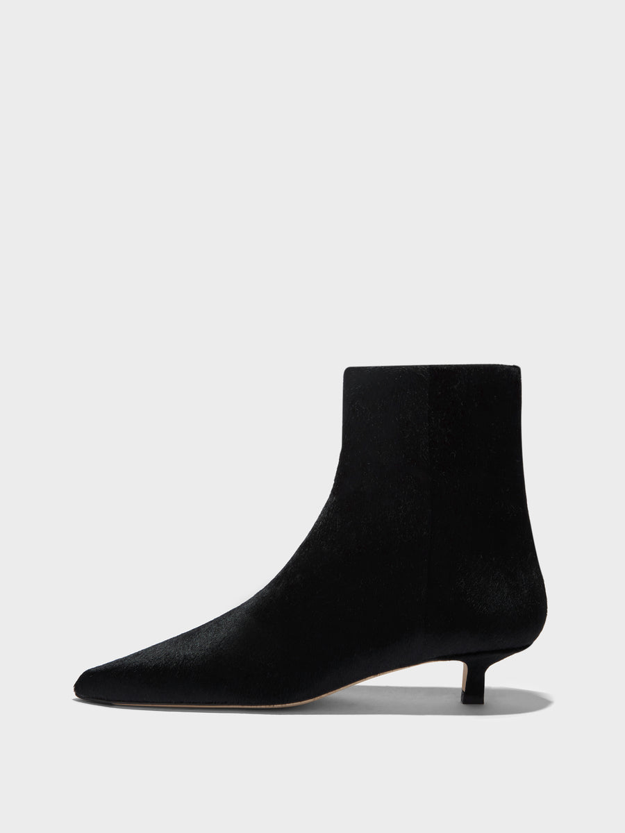 Sofie Ponyhair Ankle Boots