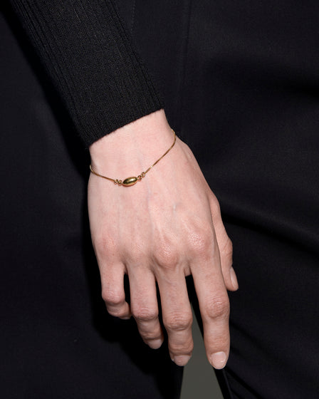 Aeyde | Sony 18kt Gold-Plated Chain Bracelet for Women | Luxury Materials | Handmade in Italy | How to Style