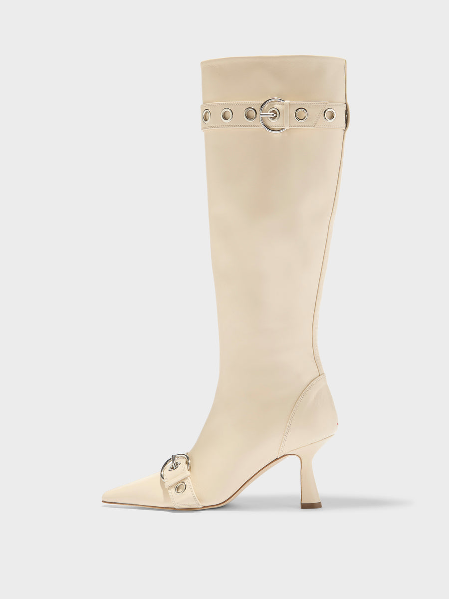 Vivian Eyelet High Boots