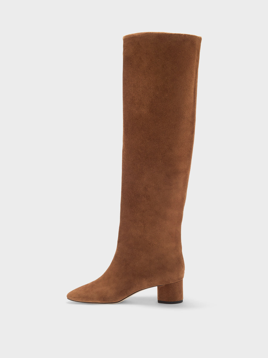 Willa Suede Knee-High Boots