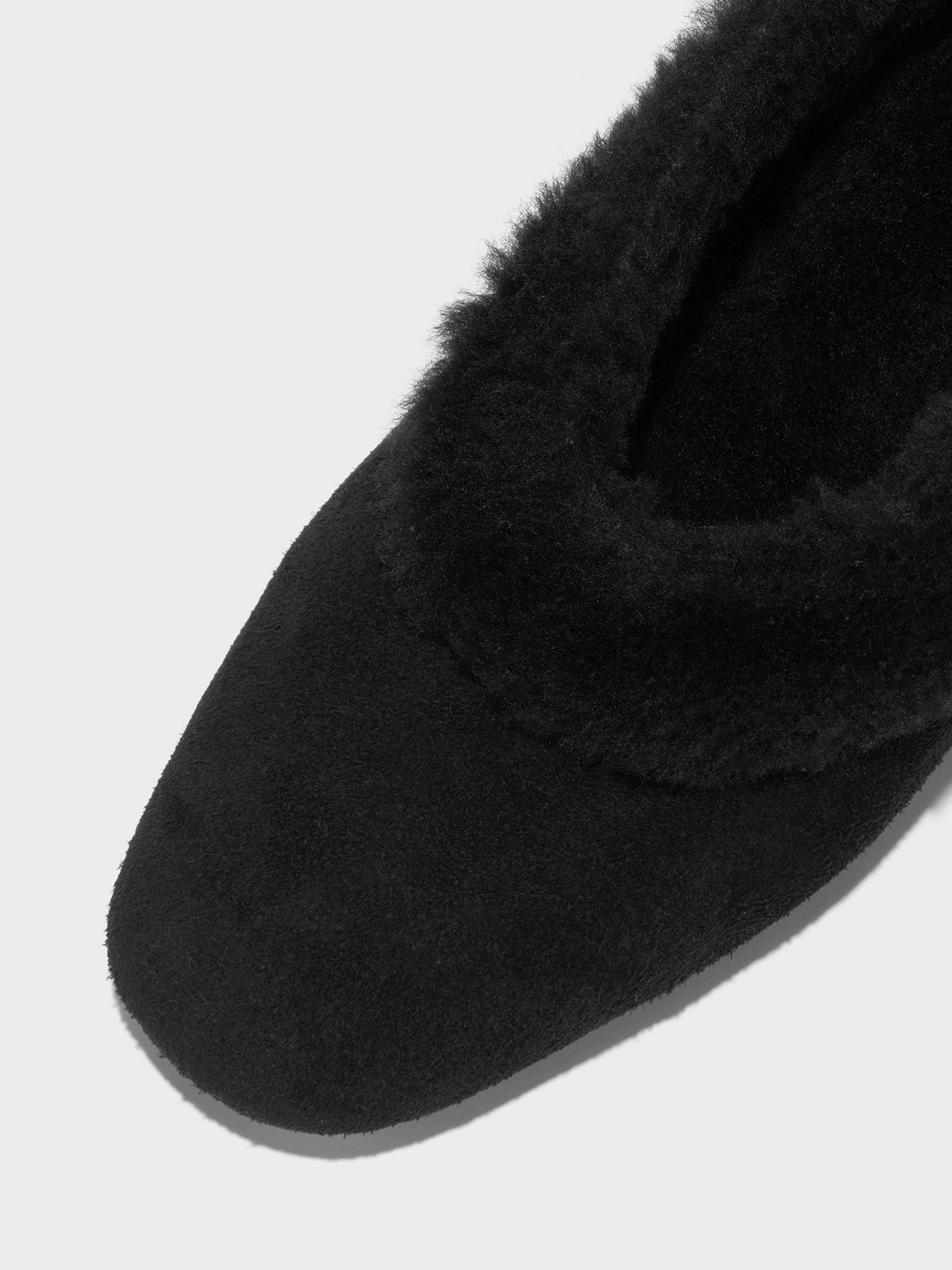 Delia Shearling Flats