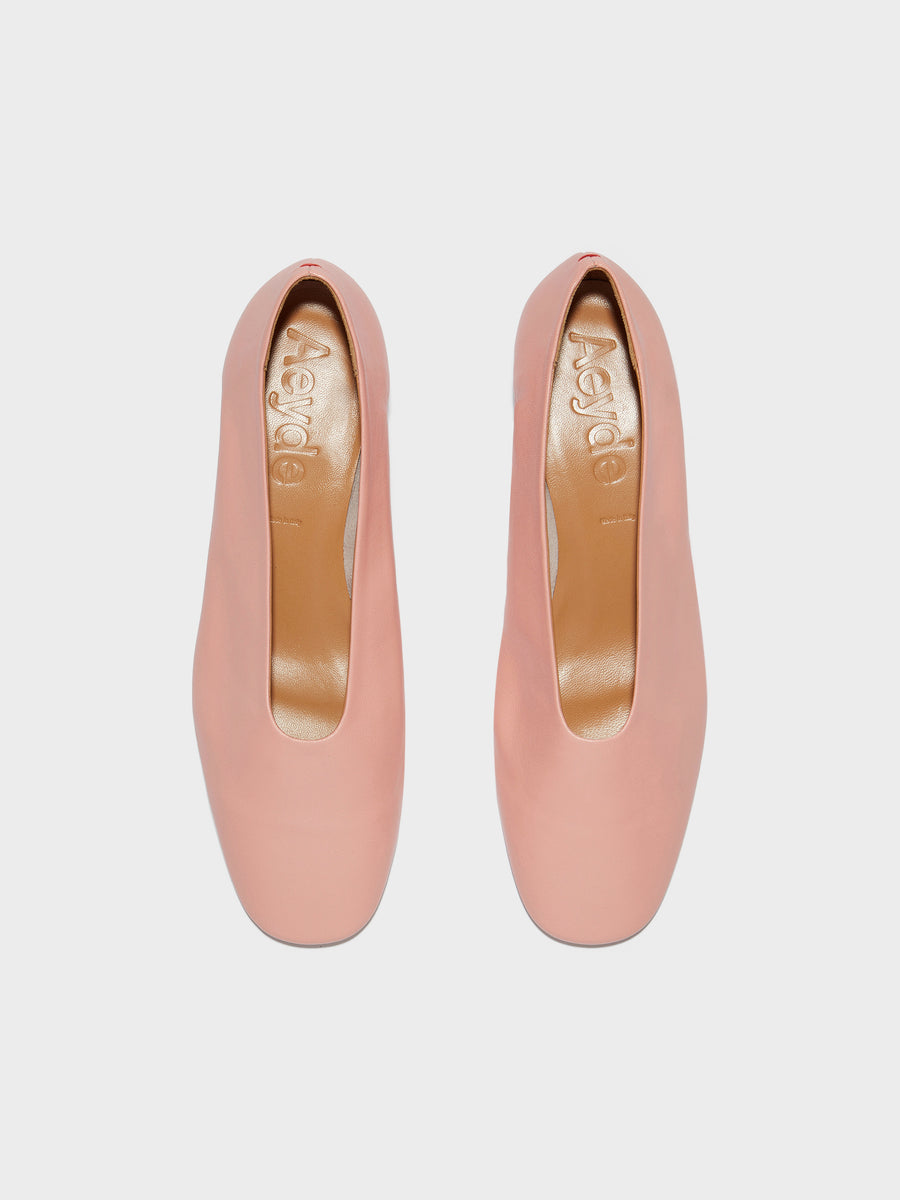 Delia Low-Heeled Ballet Pumps
