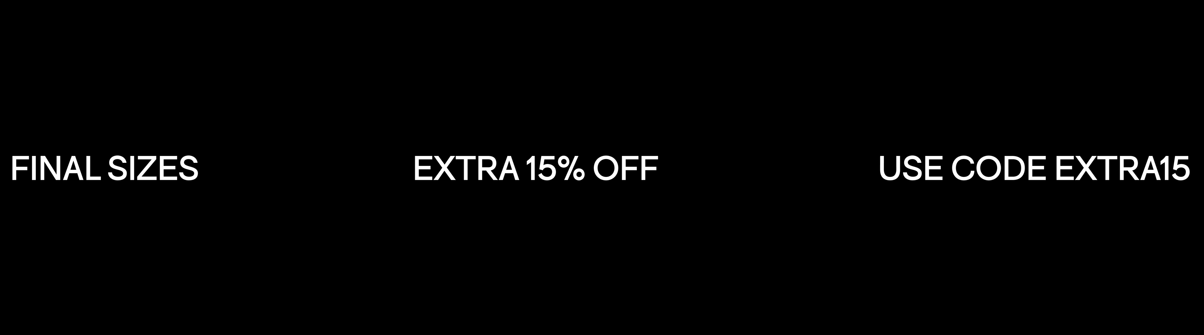 Archive Sale Banner